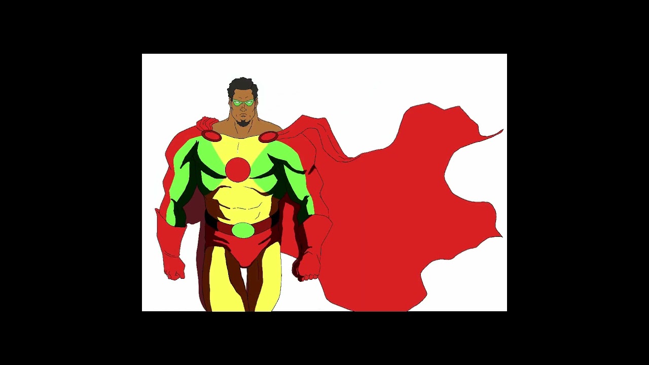 Powerburn from Team Grenada 🇬🇩 - A time lapse drawing video #heroesoftheworld #drawing