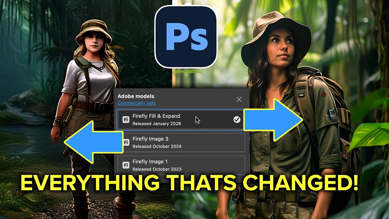Компания Adobe обновила функцию генеративной заливки в Photoshop — вот что вам нужно знать.