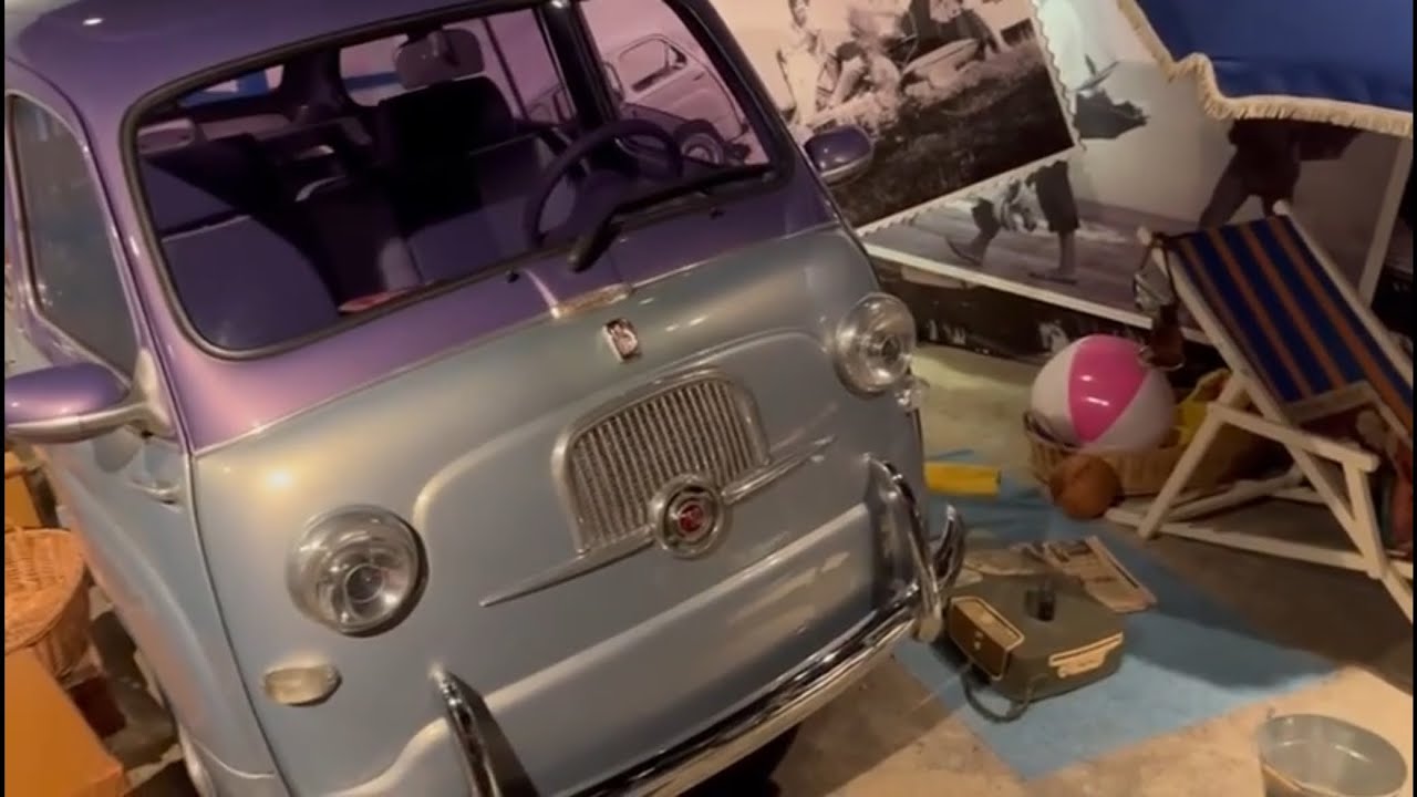 Spaccato d’Italia durante il boom economico, Fiat 600 multipla ￼