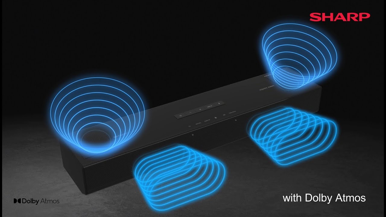 SHARP - 2.0.2 Compact Dolby Atmos Soundbar - HT-SB700