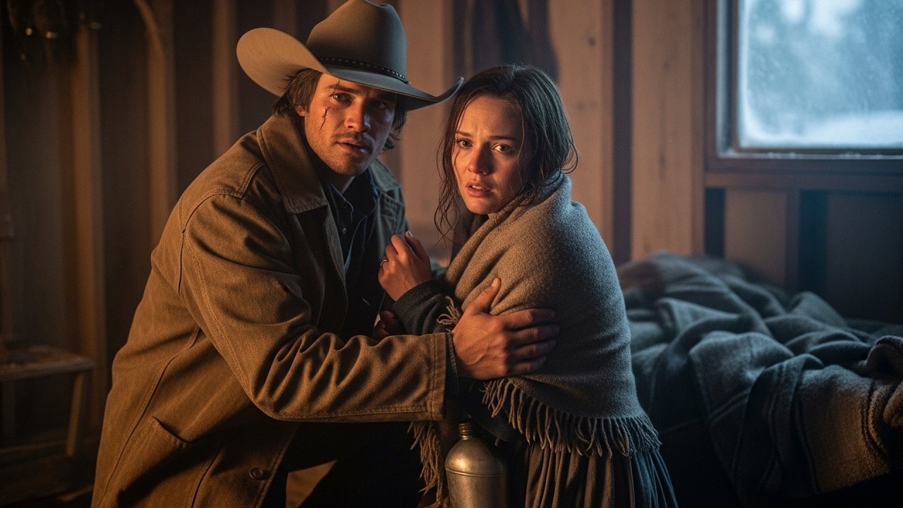 She Was Abandoned in the Snow by Her Husband, The Cowboy Said 
