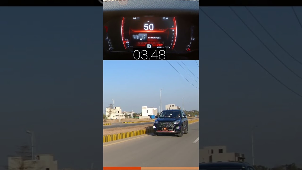🔥 Chery Tiggo 4 Pro 0-100 KM/H Acceleration
