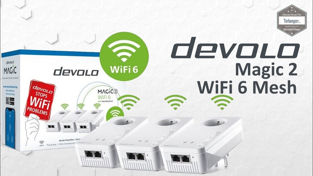 devolo Magic 2 WiFi 6 MESH Multiroom Kit - Easy Powerline и сеть WiFi 6 - Распаковка
