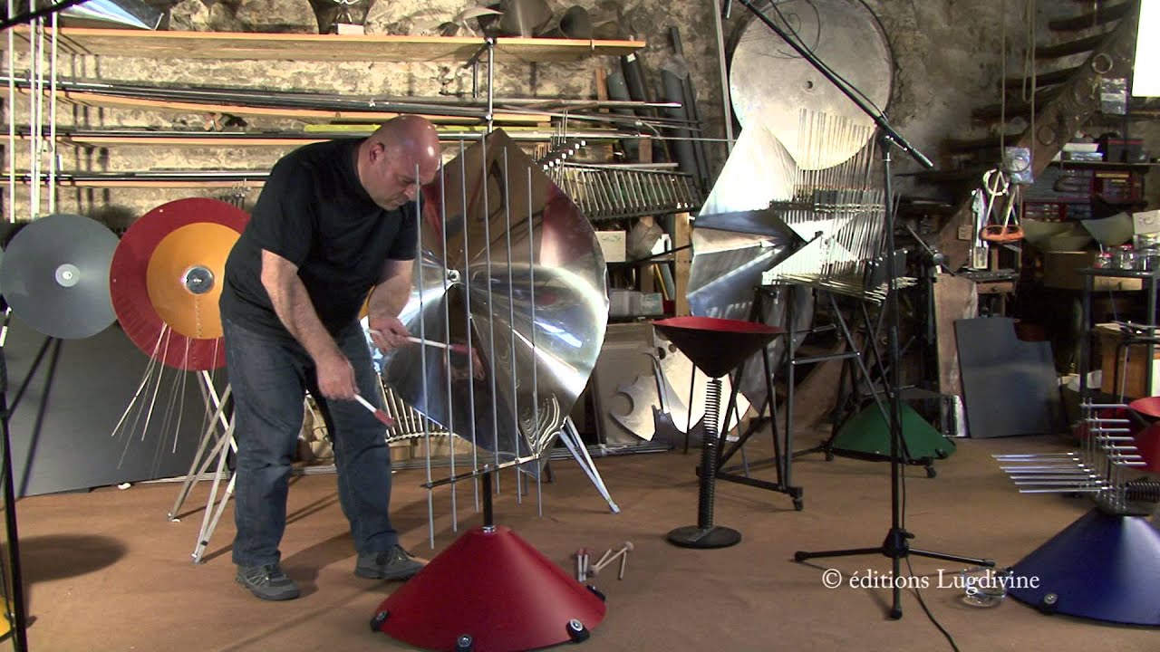 Le chandelier - l'instrumentarium pédagogique Baschet