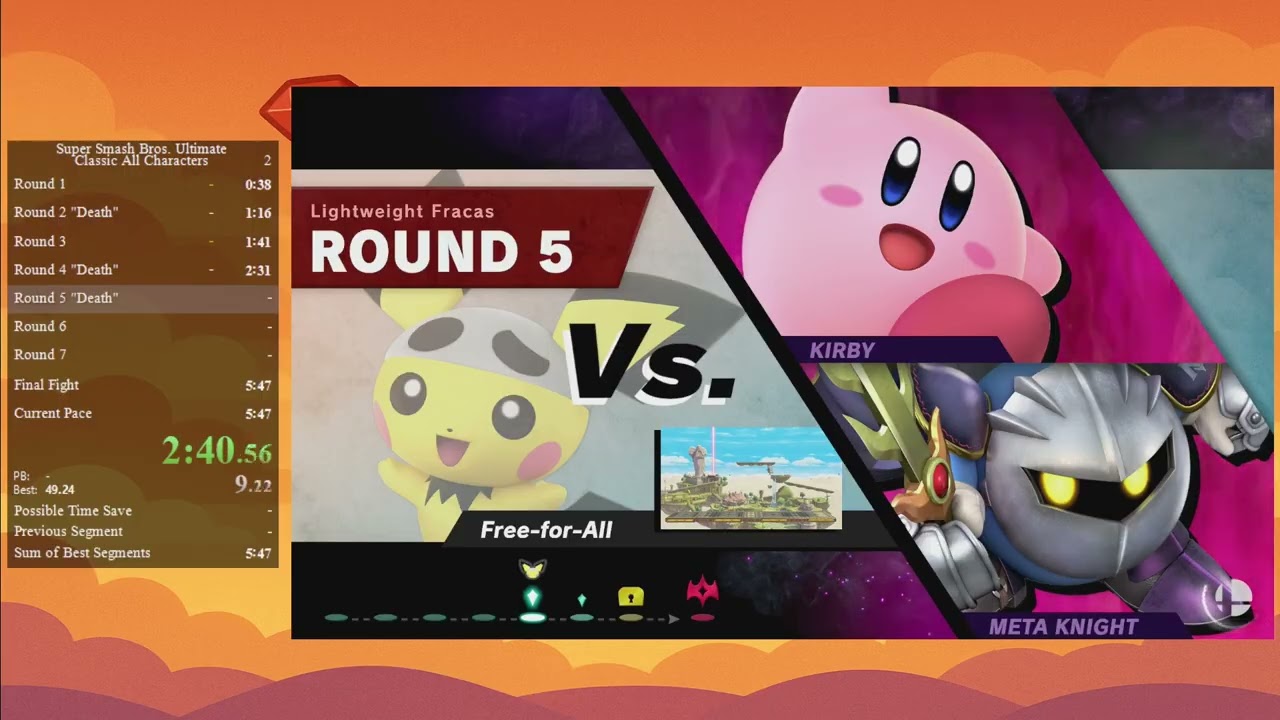 SSBU l Pichu 5.0 Classic Mode l 5m27s l Switch - (10/05/2025)