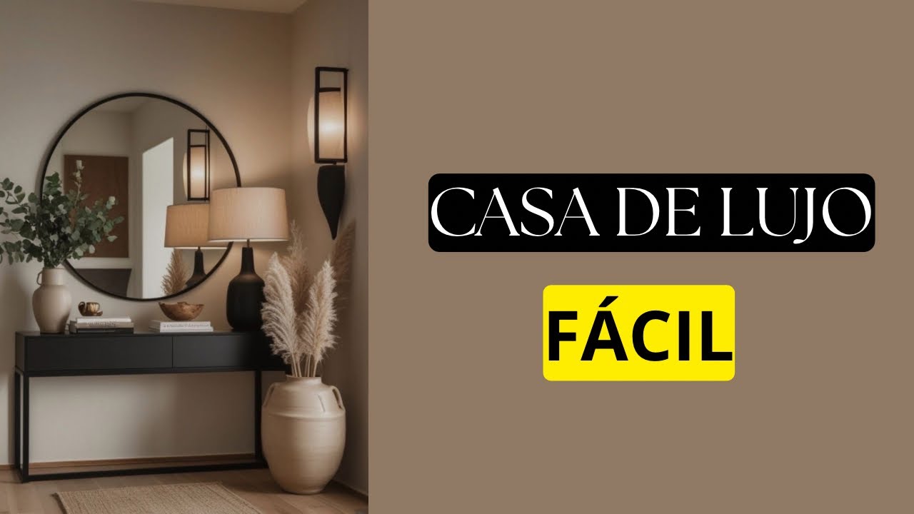 ✨COMO TENER una CASA DE LUJO sin GASTAR MUCHO DINERO 💵 #viral #viralvideo #home #decoration 