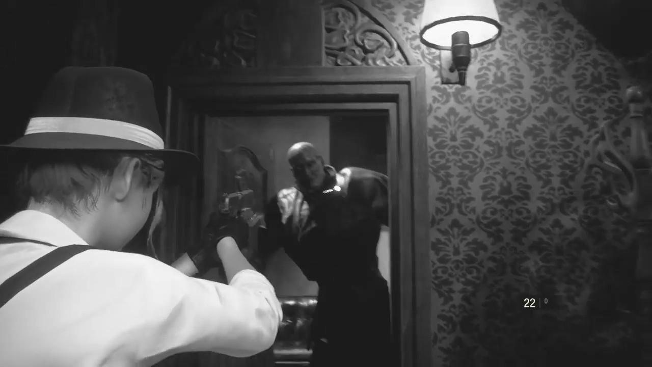 RESIDENT EVIL 2 trolling Mr x again