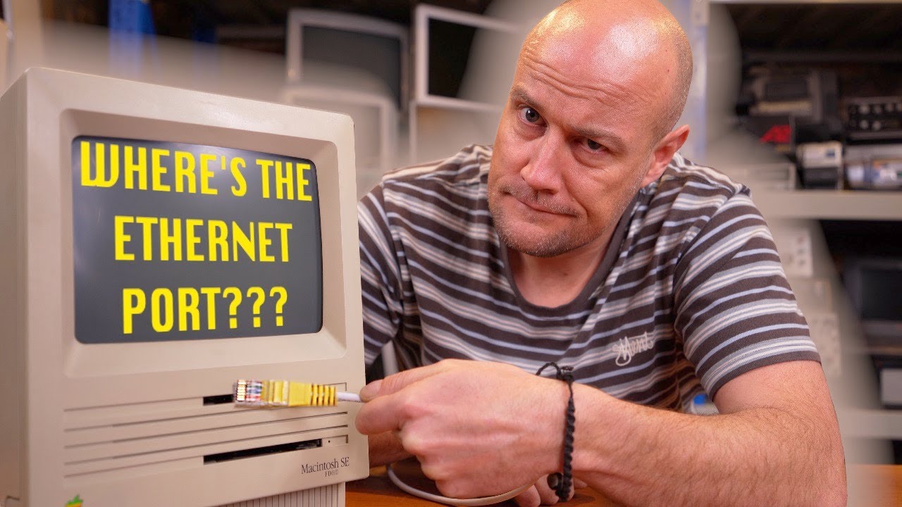 Сетевое взаимодействие Macintosh SE — можно ли перетаскивать файлы из 1989 года в настоящее время?