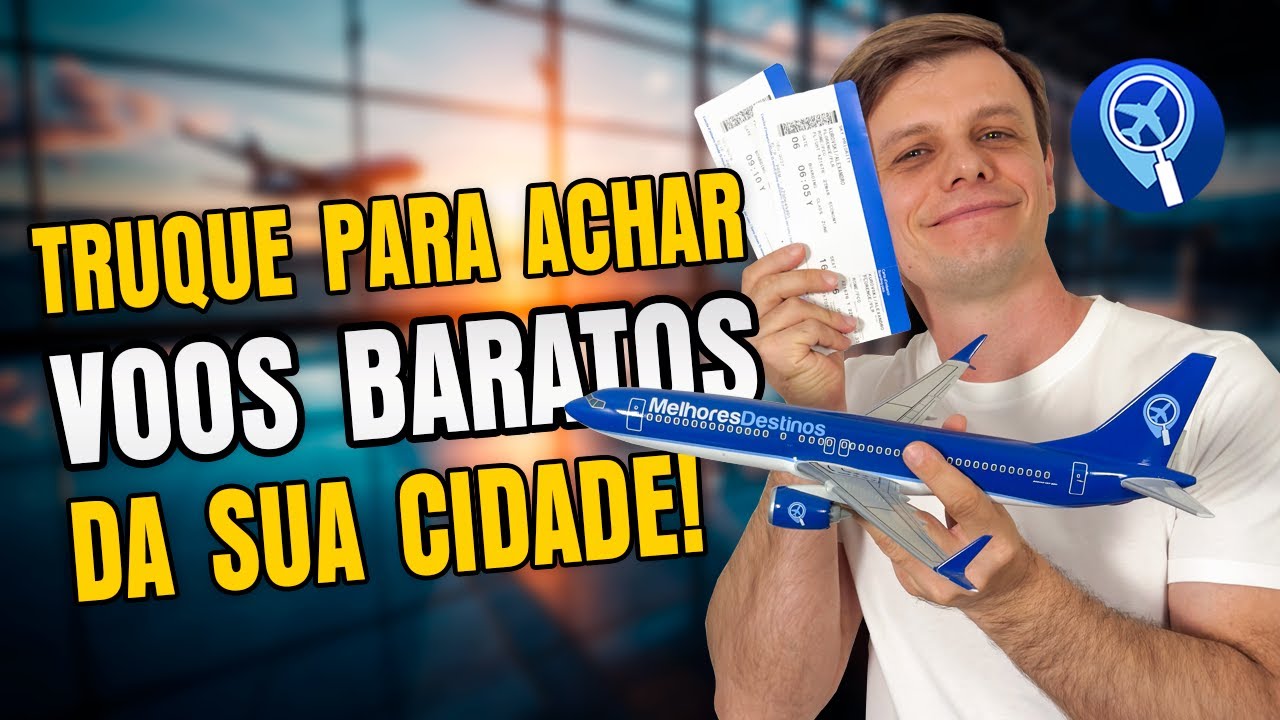 Como encontrar passagens a&eacute;reas baratas a partir do aeroporto mais pr&oacute;ximo da sua cidade