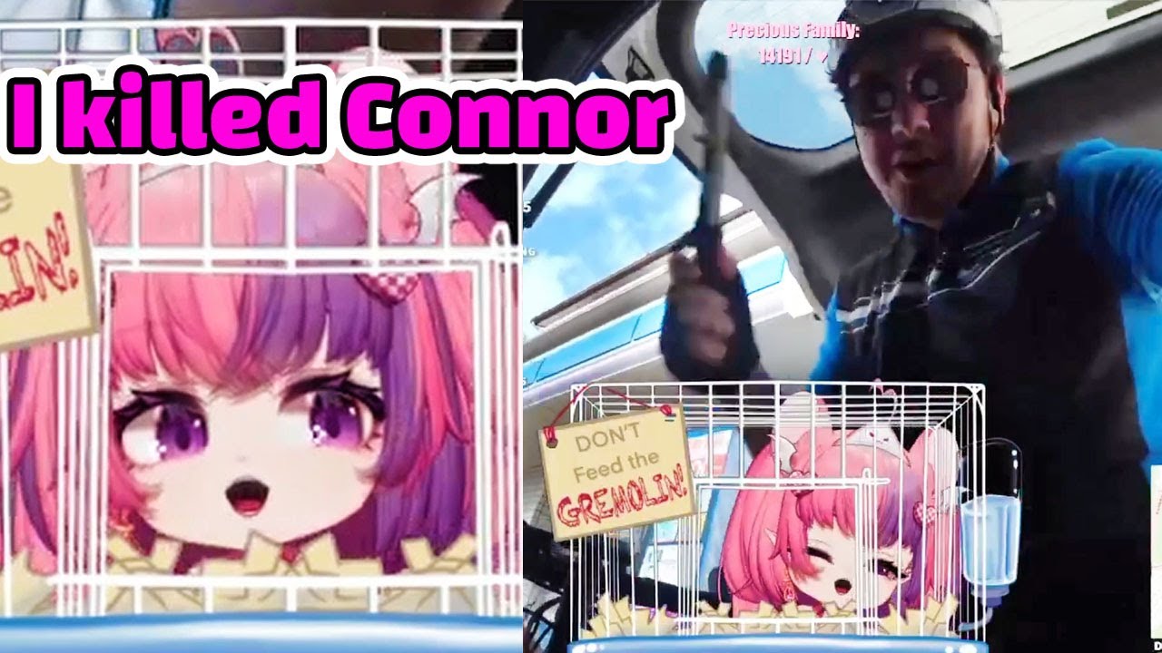Chris beats Ironmouse and kidnaps her, without CDawgVA knowing