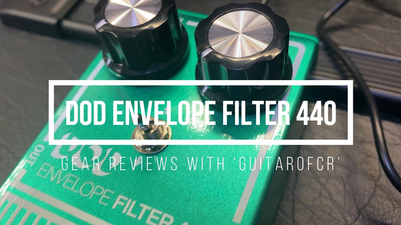 Gear Reviews With Charles - DOD Envelope Filter 440