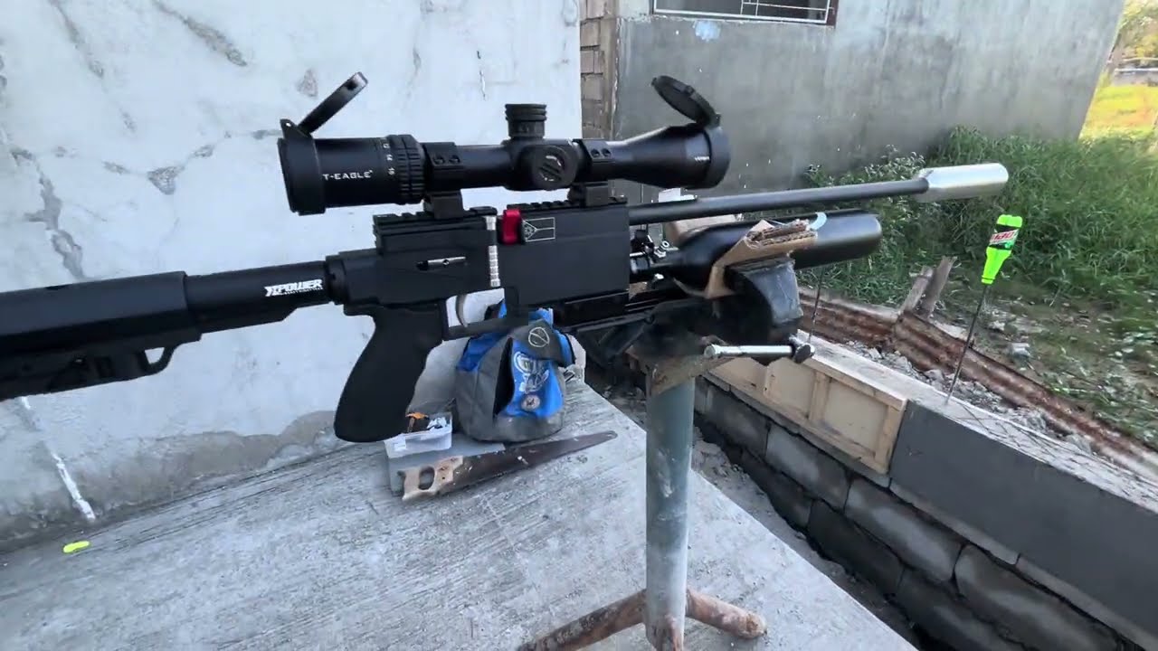 Bossing balbalan belisario heto na po msg side lever PCP AIR RIFLE NIYO 
