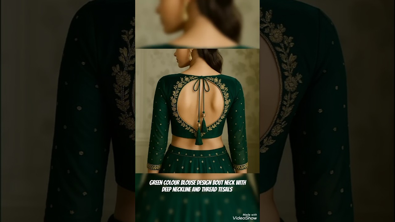 New trending blouse back neck design ✨ | simple blouse back neck design 💗 |