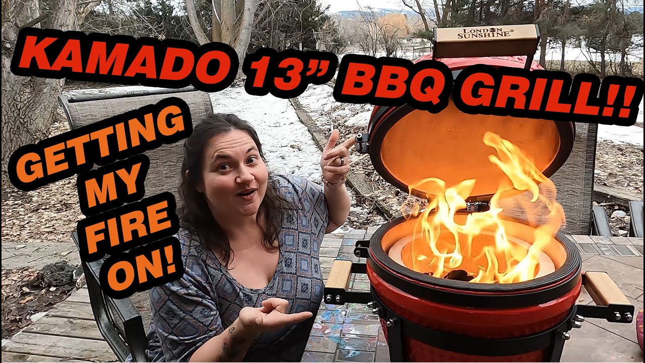 London Sunshine 13 Inch Kamado Grill Review! Turning up the HEAT!!