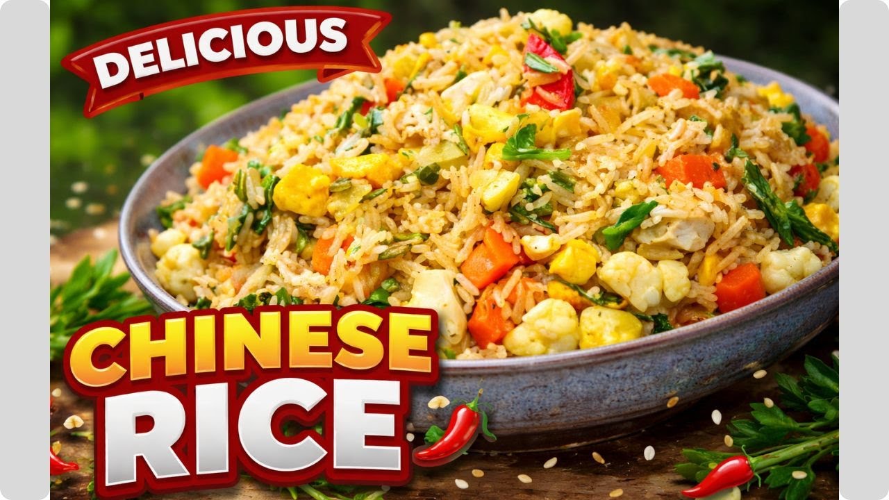 Chinese Fried Rice Recipe |  Restaurant Jaisa Chinese Rice Banane Ka Sahi Tarika | Urdu Hindi