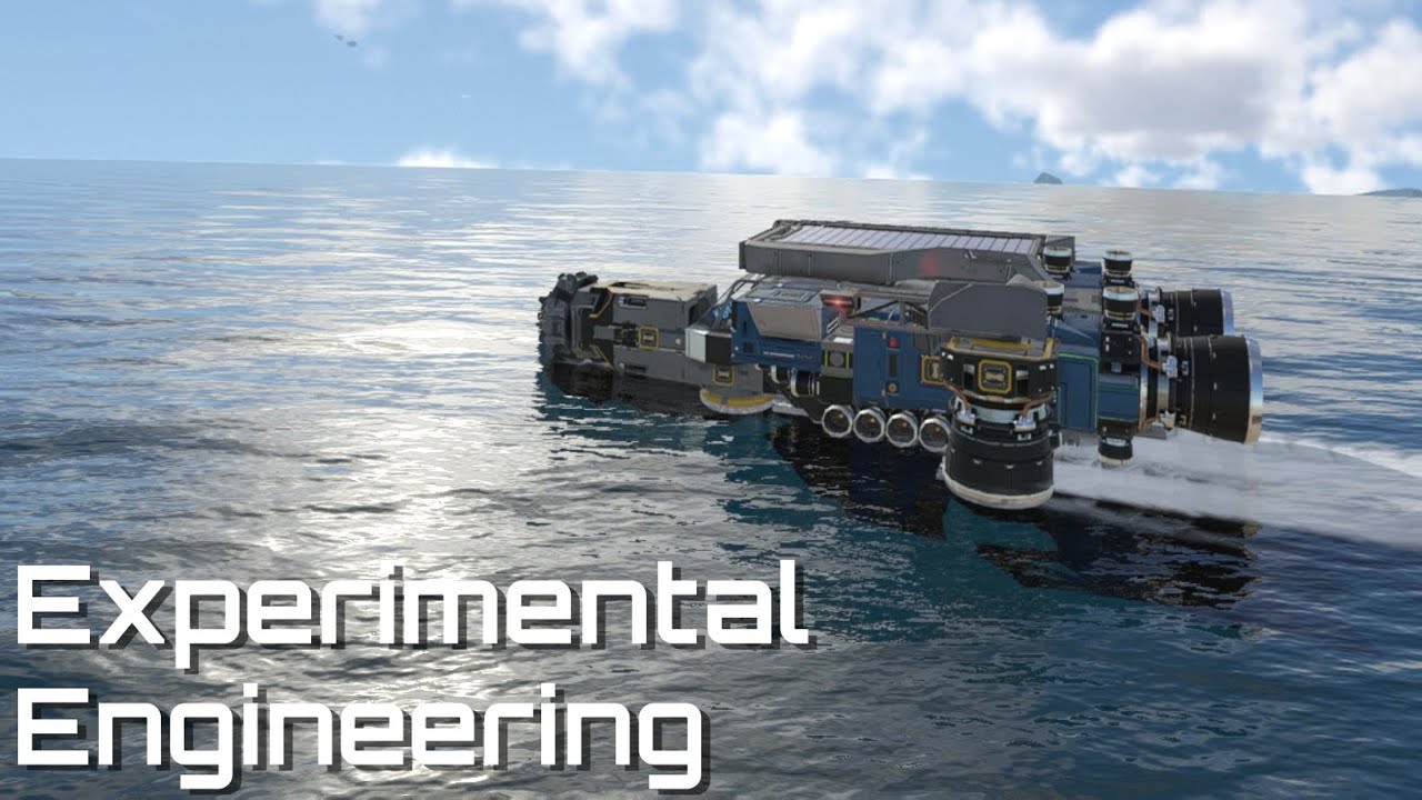 Space Engineers 2: Эксперименты с водой