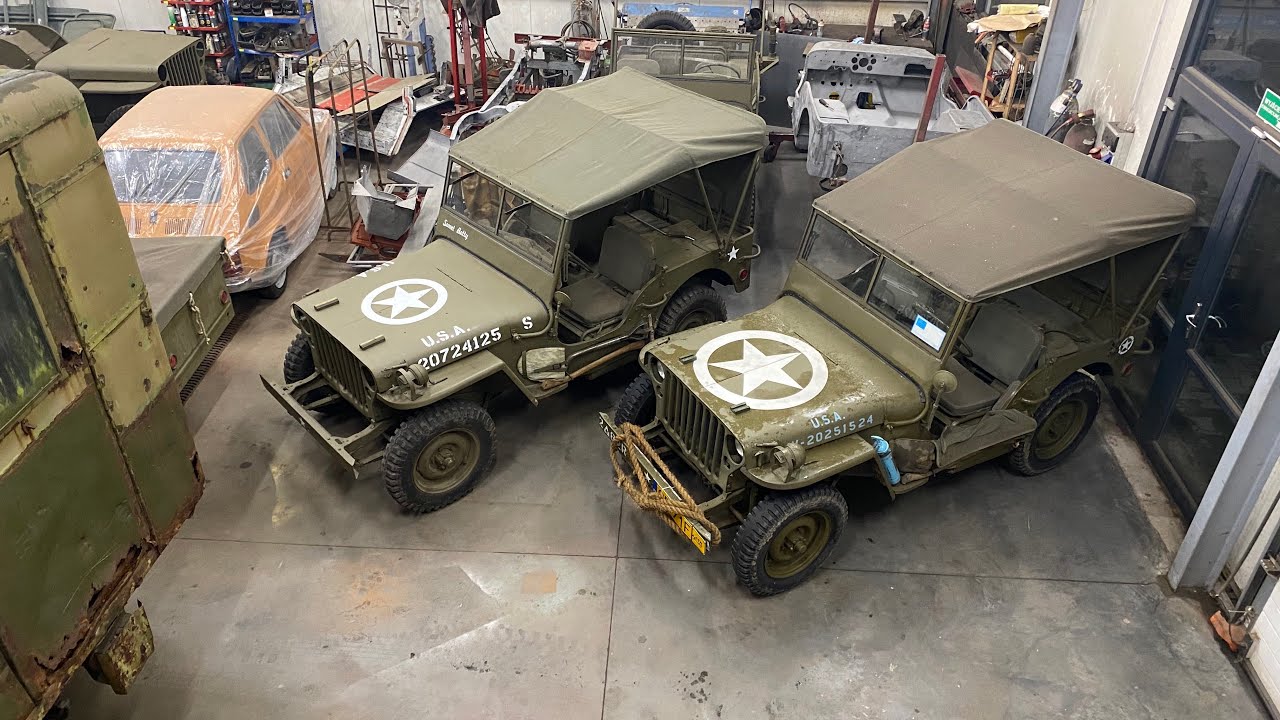 Willys MB Restoration VLOG *CARRINGTON SERWIS*