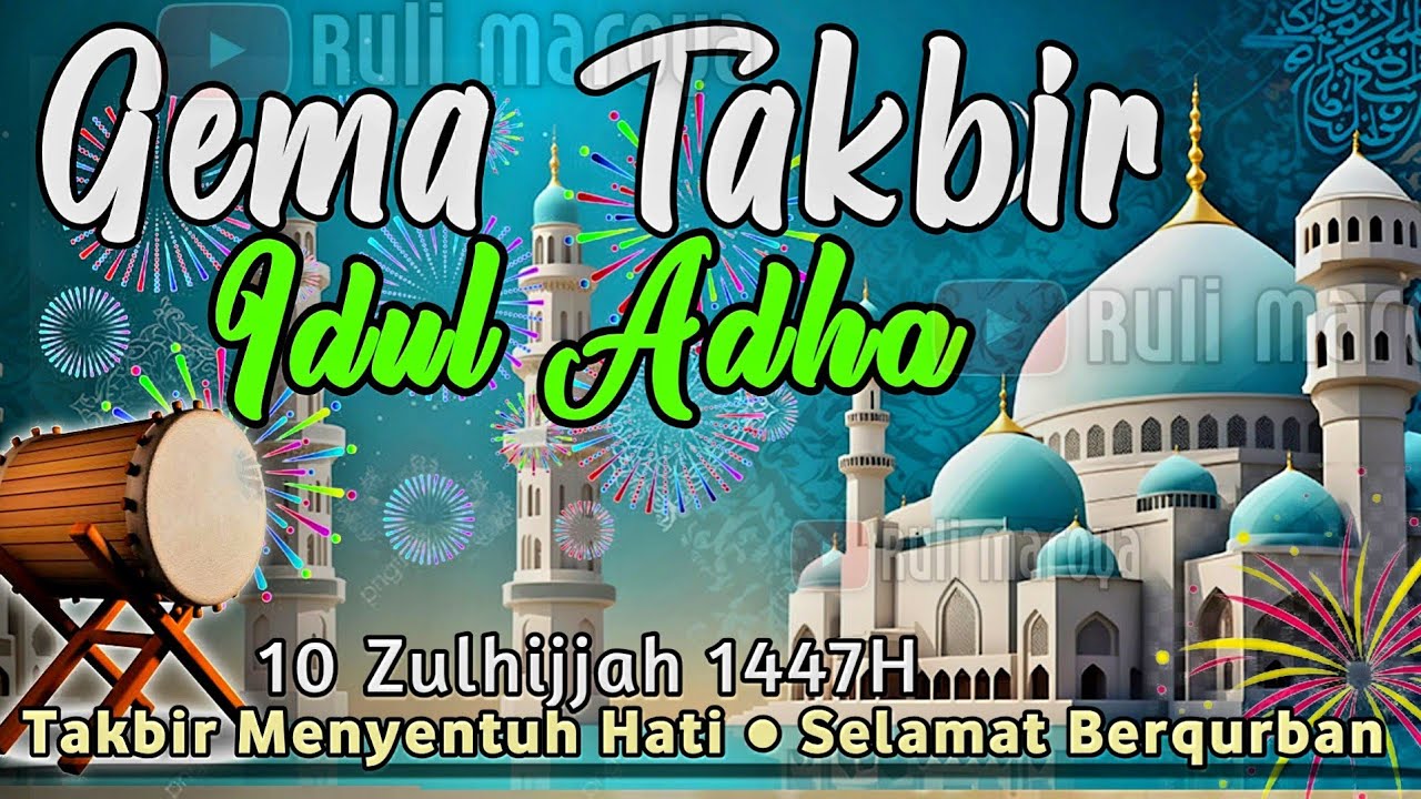 Takbiran Idul Fitri 2026 Terbaru Paling Merdu - NonStop Gema Takbir Idul Fitri 1447H Rindu Kampung😭