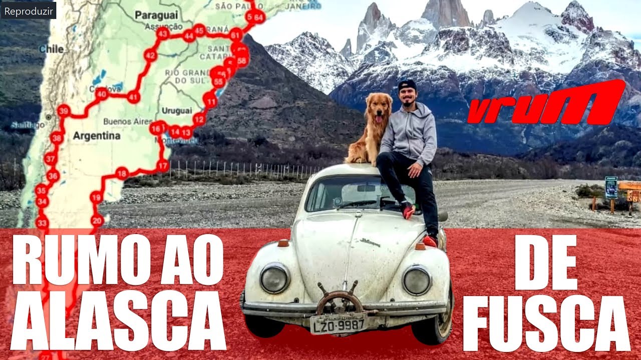 JESSE E SHURASTEY: DO BRASIL AO ALASCA DE FUSCA!