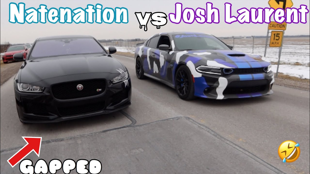 I RACED A SUPERCHARGED JAGUAR *THIS HAPPENED* 😱
