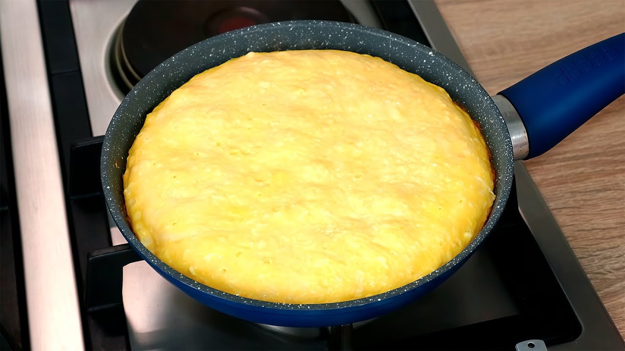 За 5 минут Ленивый Хачапури На Сковороде! Вкуснее Чем Из Духовки!