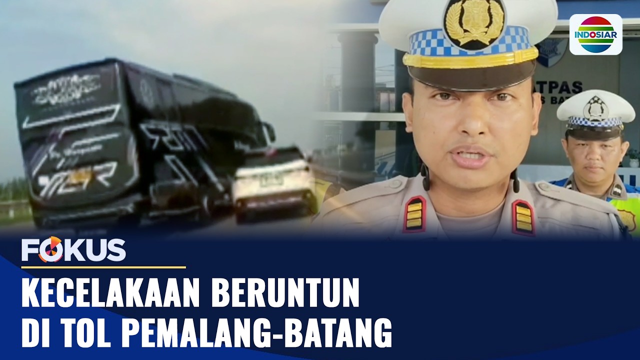 Kecelakaan Beruntun di Tol Pemalang-Batang | Fokus