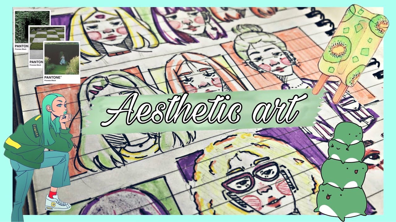 🖋Aesthetic Art run through ~ part 1✒️