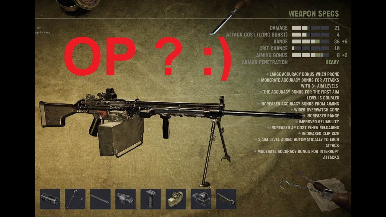 JA3 Lone Wolf Colonel Faucheux - Machine gun OP :)