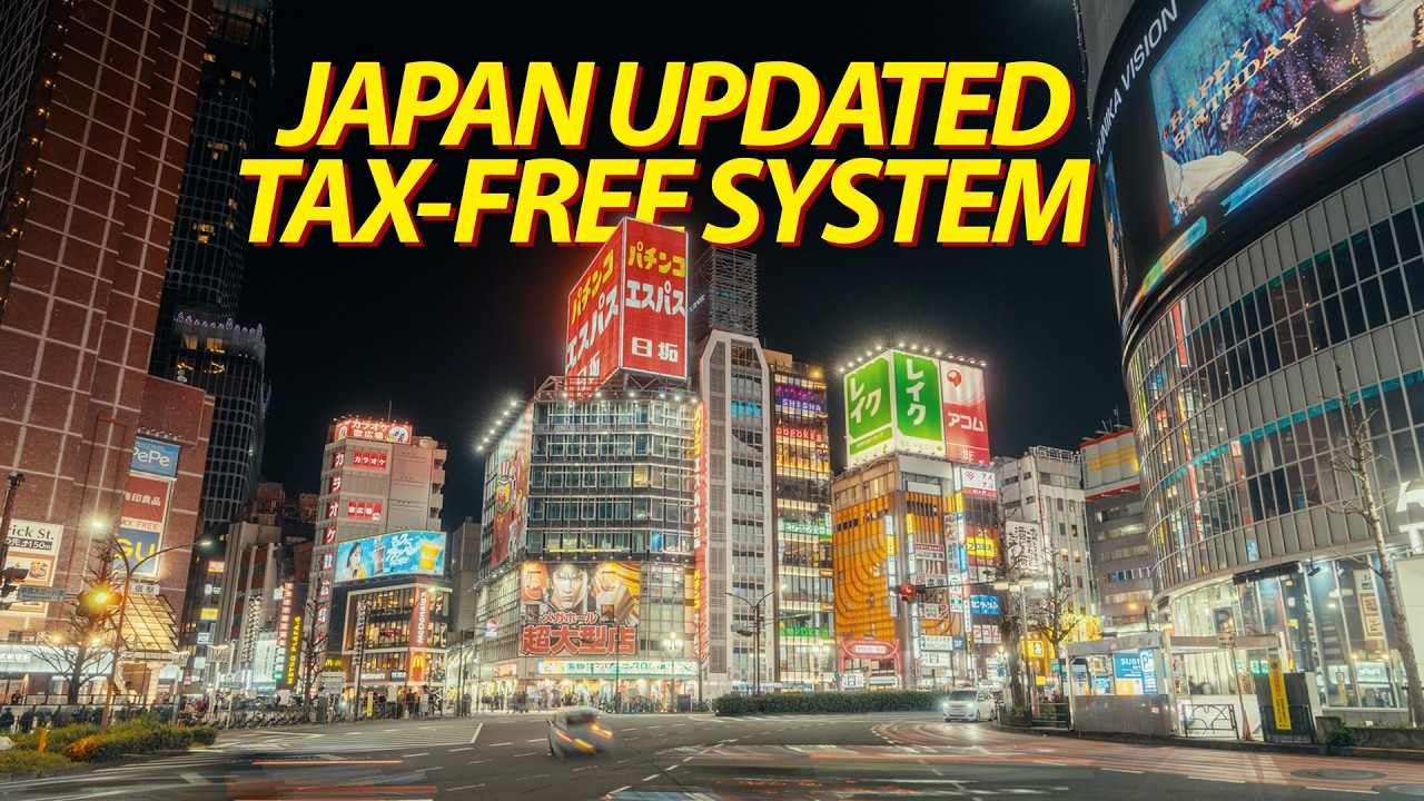 Japan Major Update with the Tax Free System