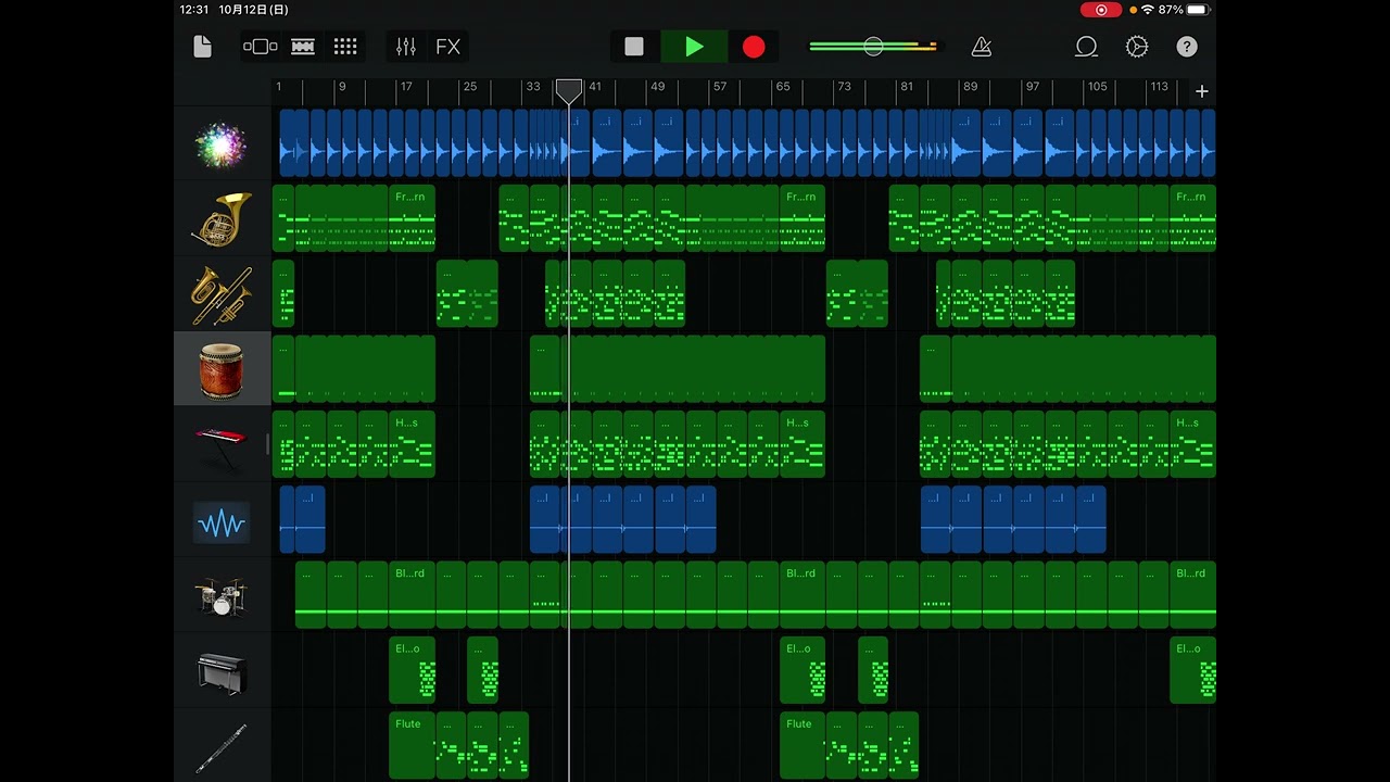 スーパーマリオギャラクシー エッグプラネット 再現してみた【GarageBand】