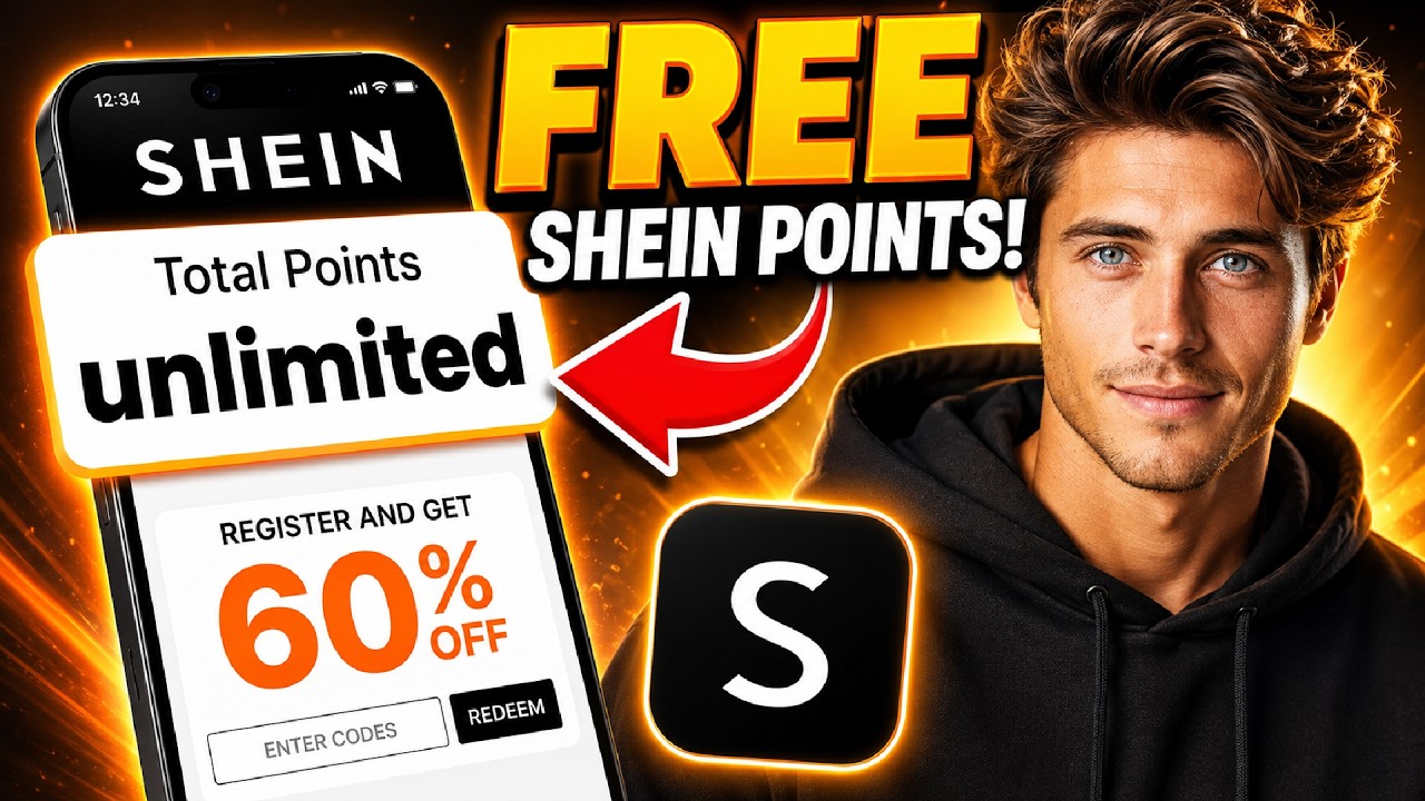 Free Shein Points 2026 ✅ NEW Coupon Codes for 10,000 Shein Points & FREE Clothes