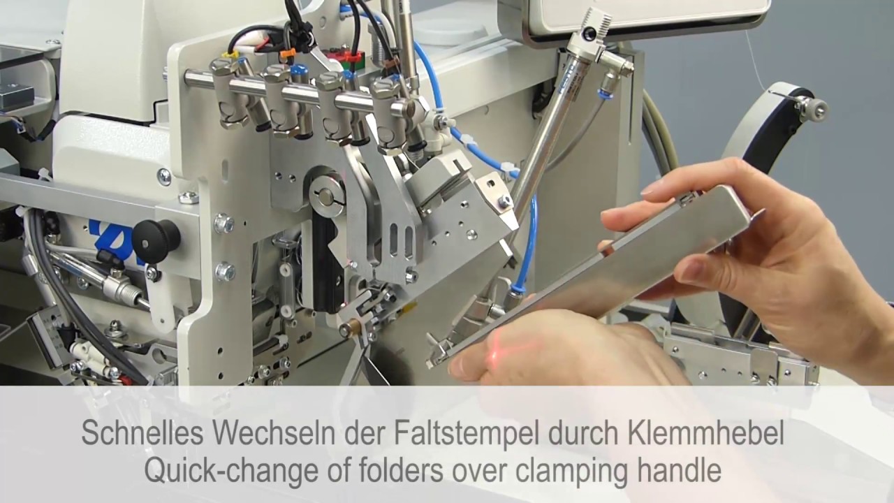 Dürkopp Adler - cl. 755 S - Sewing unit for runstitching pockets (rectangular piped, flap and welt)