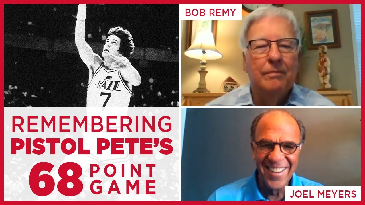 Pete Maravich's 68 Point Game Remembered by New Orleans Jazz Official Scorer Bob Remy