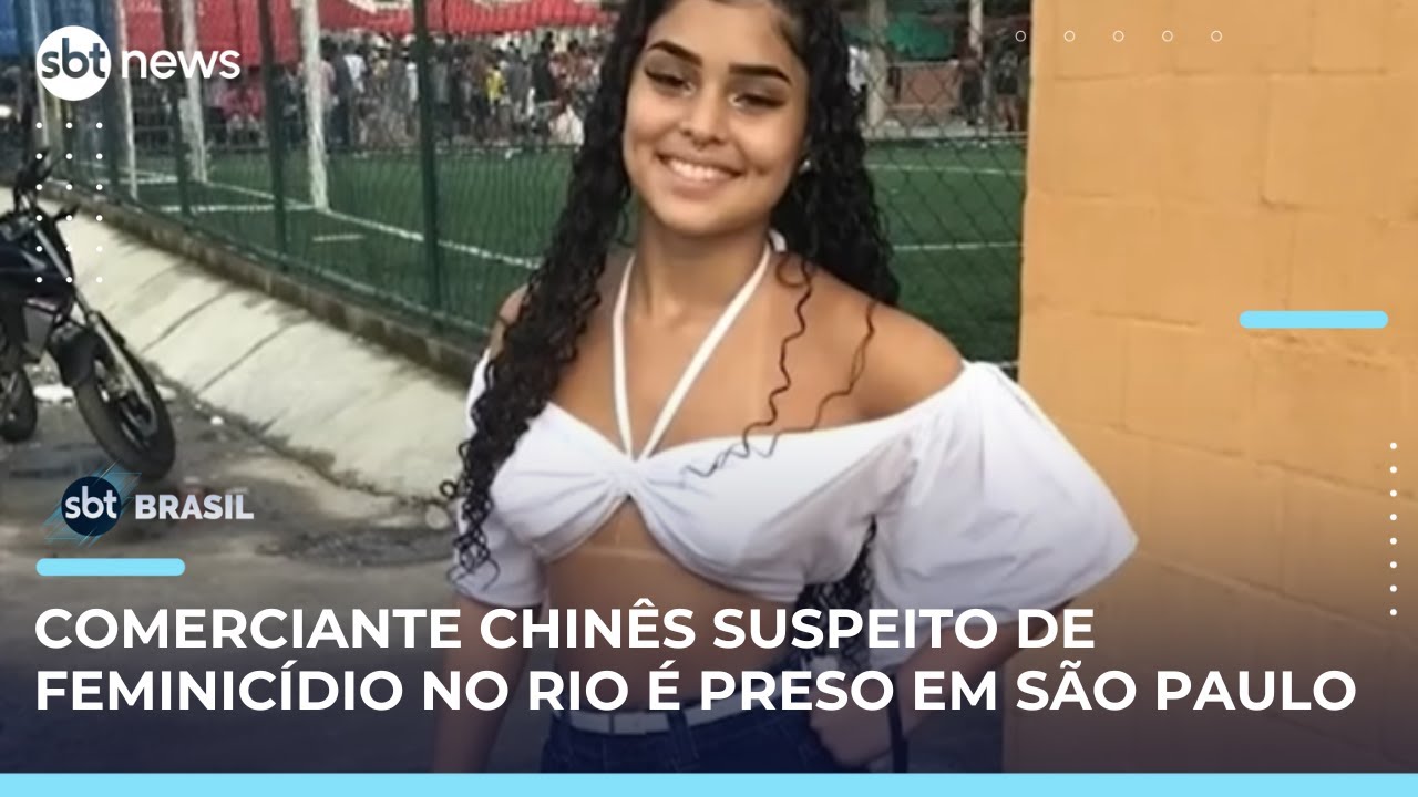 Comerciante chinês suspeito de feminicídio no Rio é preso em São Paulo | #SBTBrasil