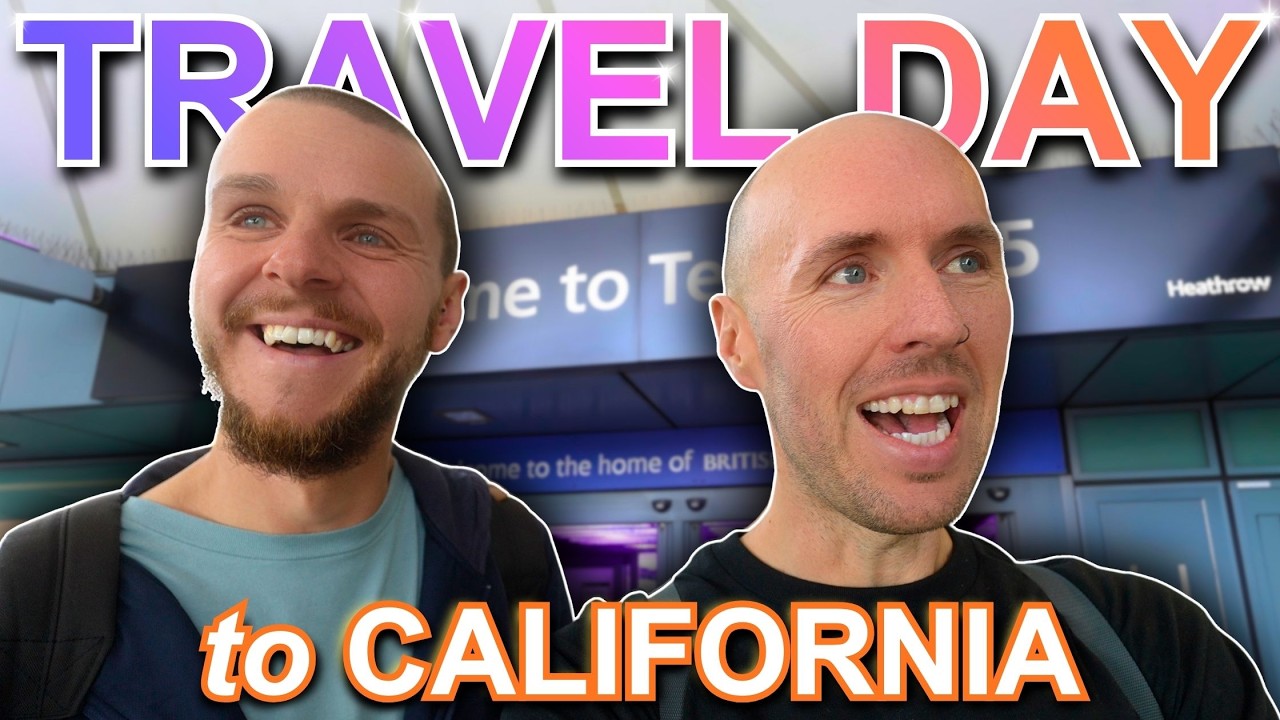 Калифорния, мы едем! 🇺🇸✈️ День перелета из Хитроу в Лос-Анджелес