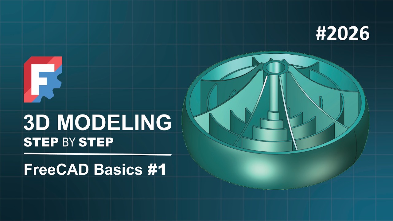 Основы FreeCAD 1.1: Упражнение 1