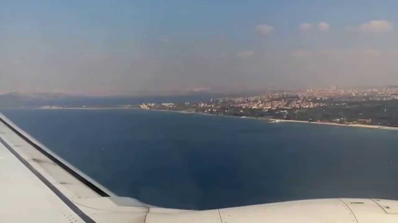 Посадка в аэропорту г  Стамбул 2015 - istanbu airport