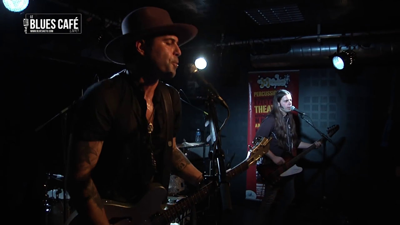 Manu Lanvin & The Devil Blues "Blues, Booze and Rock'n'roll" // Blues Café Live