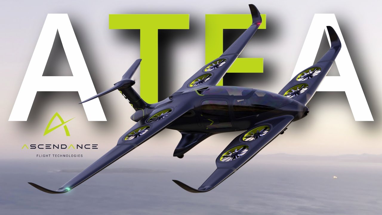 New ATEA Hybrid Electric VTOL Aircraft - Everything You Need To Know
