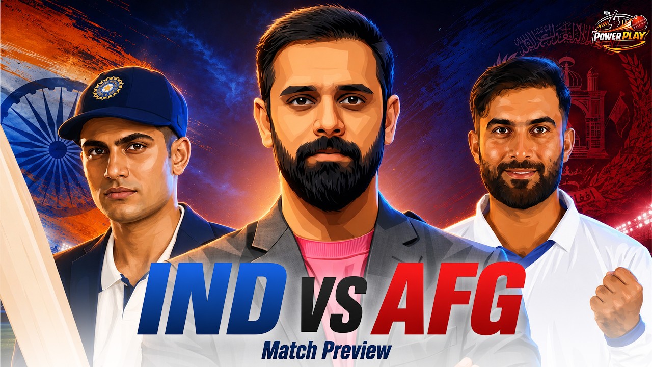 Предварительный обзор тестового матча Индия против Афганистана 🏏 #india #afghanistan #cricket #ha...