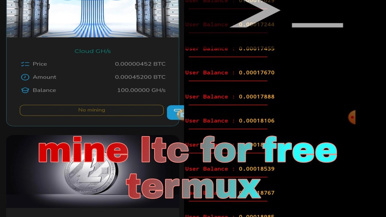 Earn LITCOIN for free using termux| cloud mining | 24hrs |hack 100% work