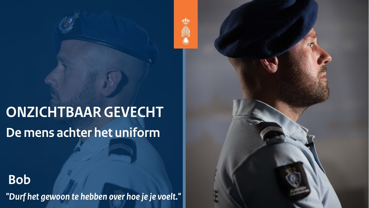 ONZICHTBAAR GEVECHT van HONDENGELEIDER BOB: de mens achter het uniform
