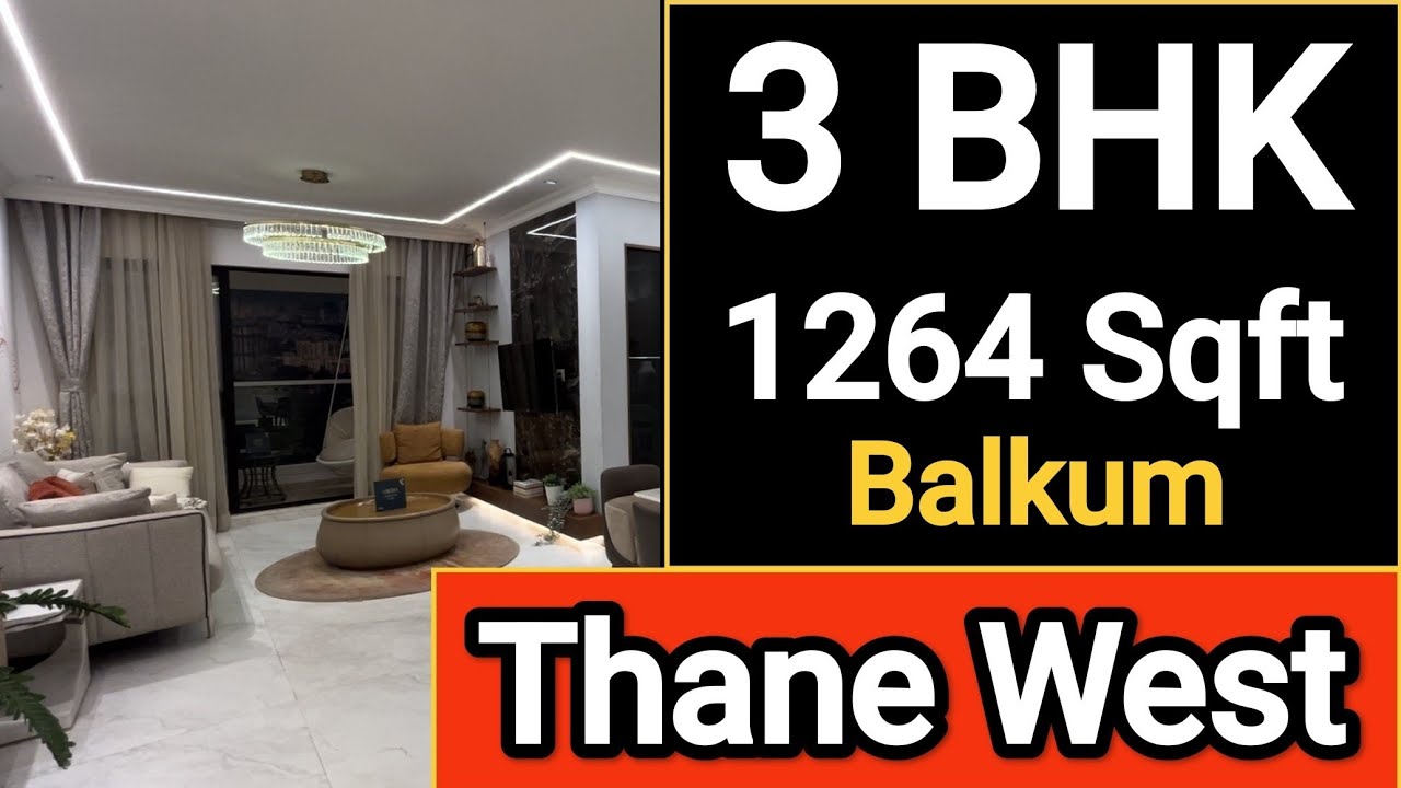 Dosti Willow || 3 BHK, 1264 sqft || Balkum, Thane West
