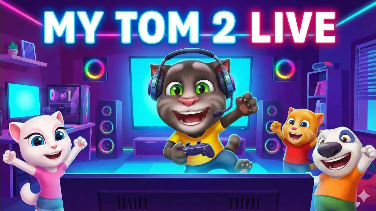 My Talking Tom 2 Live 😺 | Tom ke saath Masti & Games!