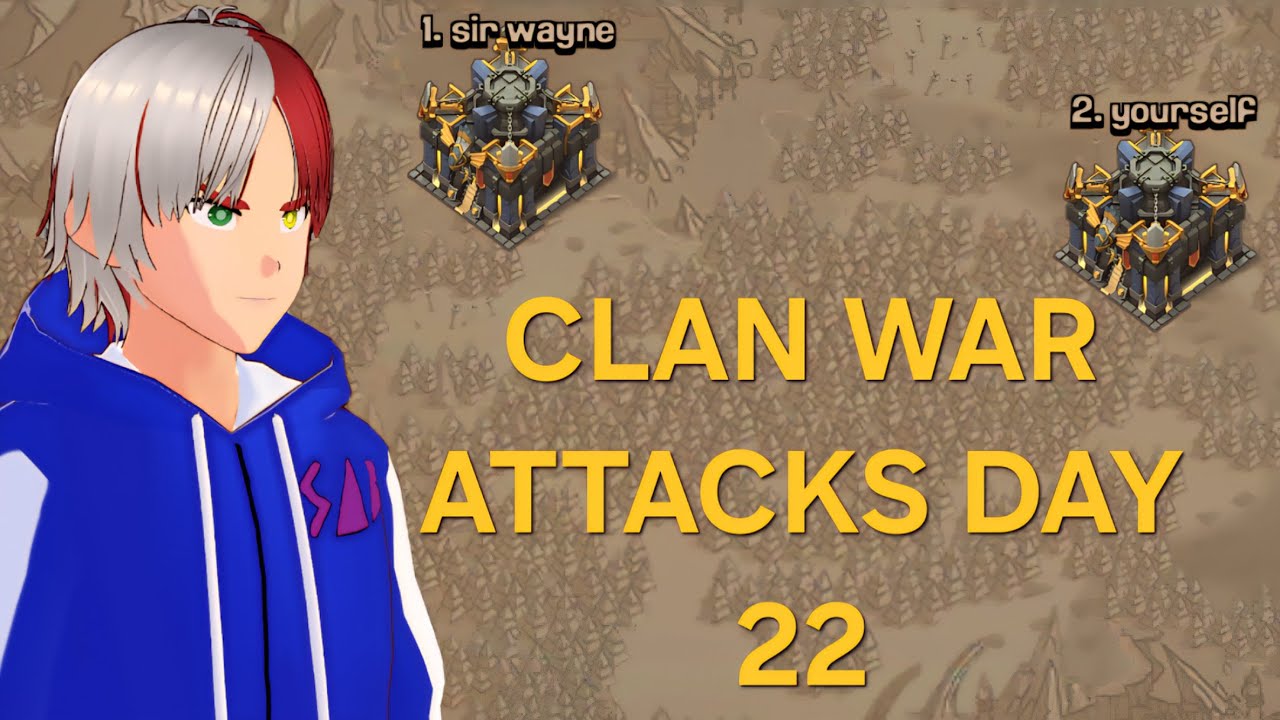 Clan War Attacks - Day 22 | Clash Of Clans