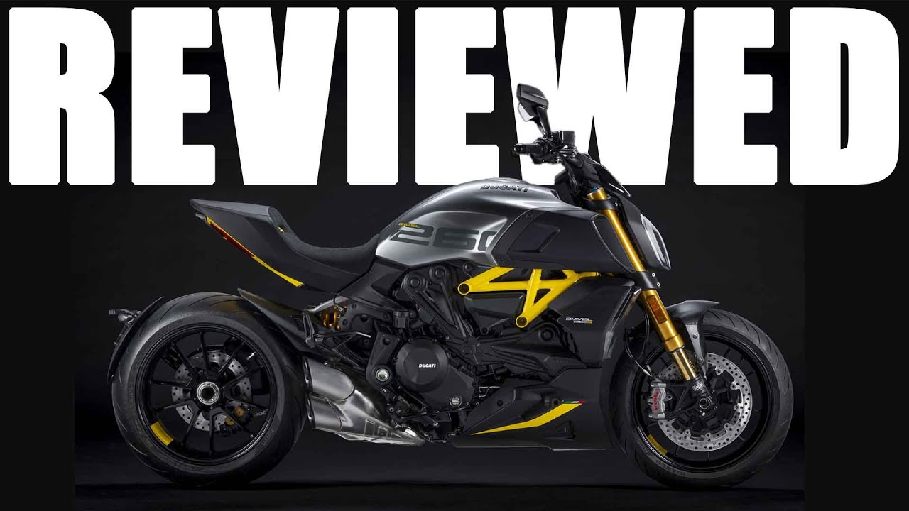 Обзор мотоцикла Ducati Diavel 1260S Black and Steel 2022 года