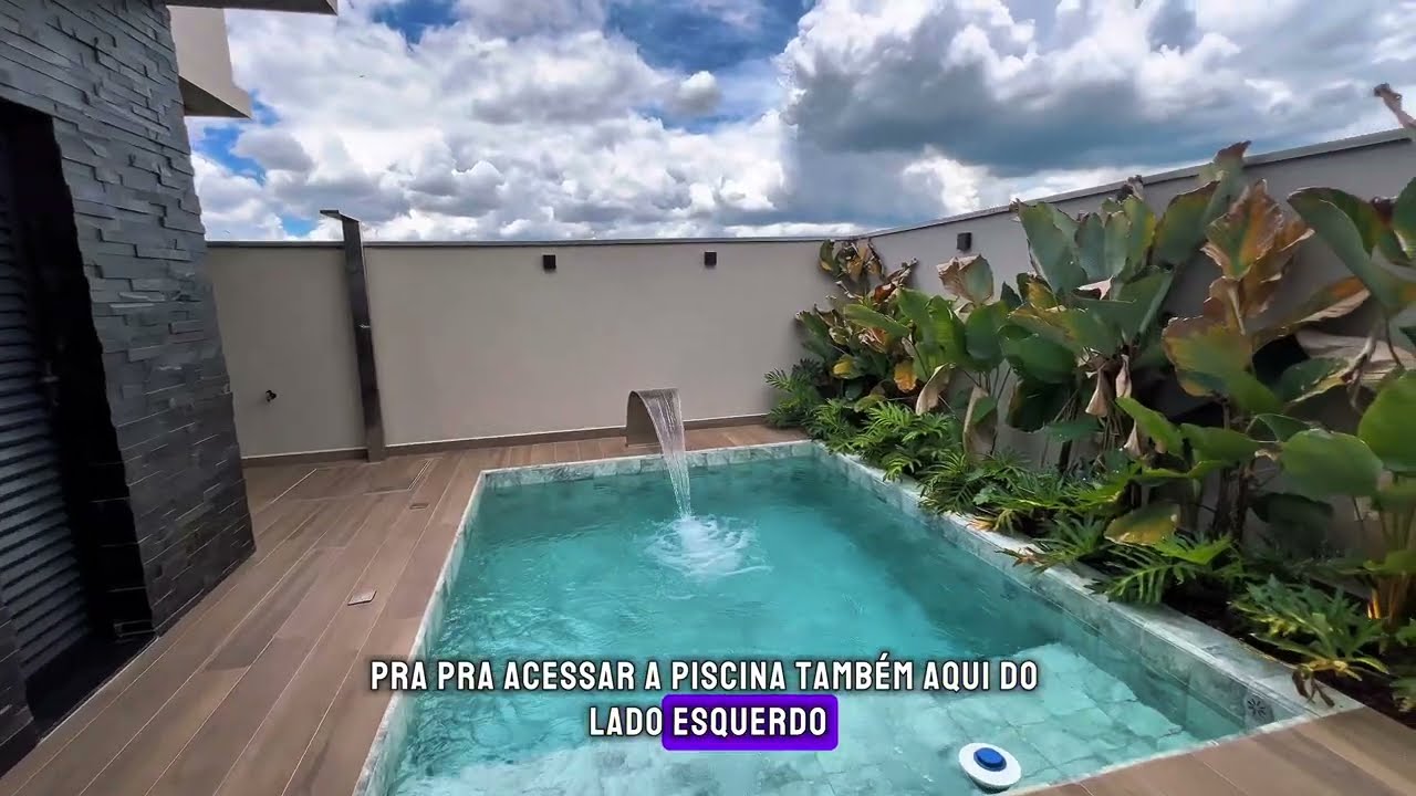 CASA TÉRREA ALTO PADRÃO com PISCINA em CONDOMÍNIO FECHADO | Dona Maria Cândida | Indaiatuba/SP
