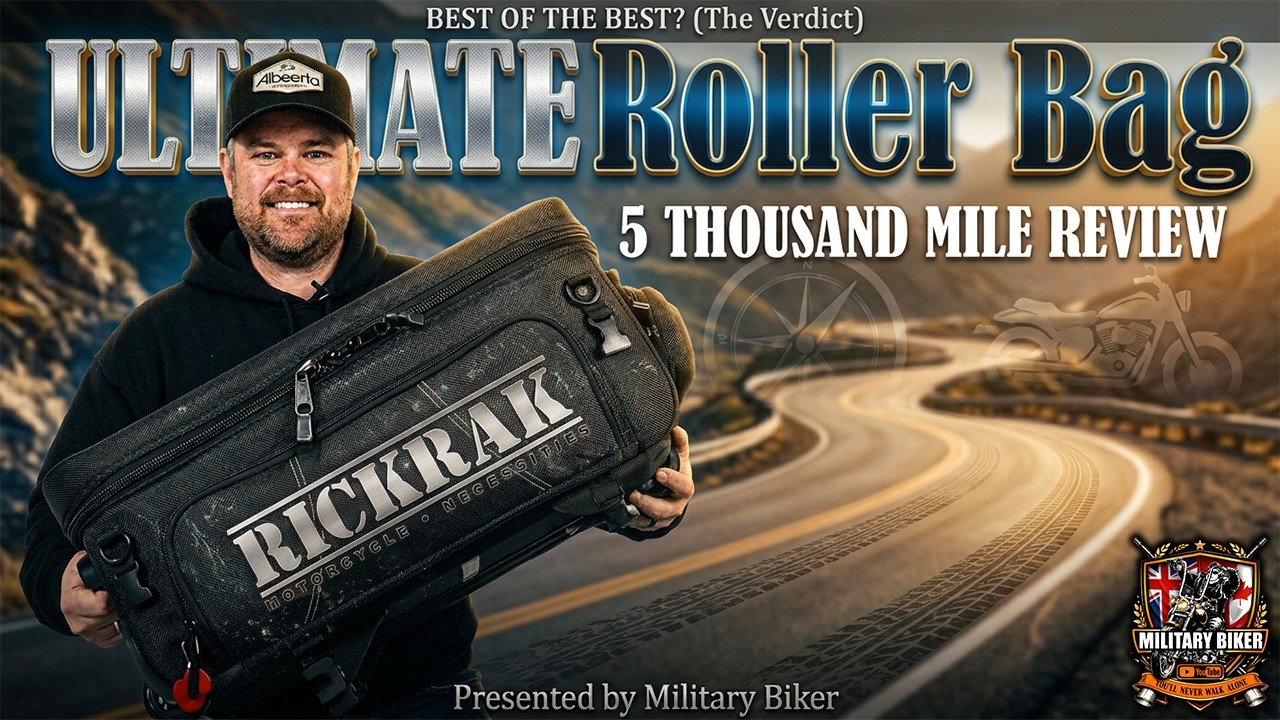 RickRak Roller Bag Luggage 5000-Mile Review: Is It the Best Motorcycle Travel Bag?
