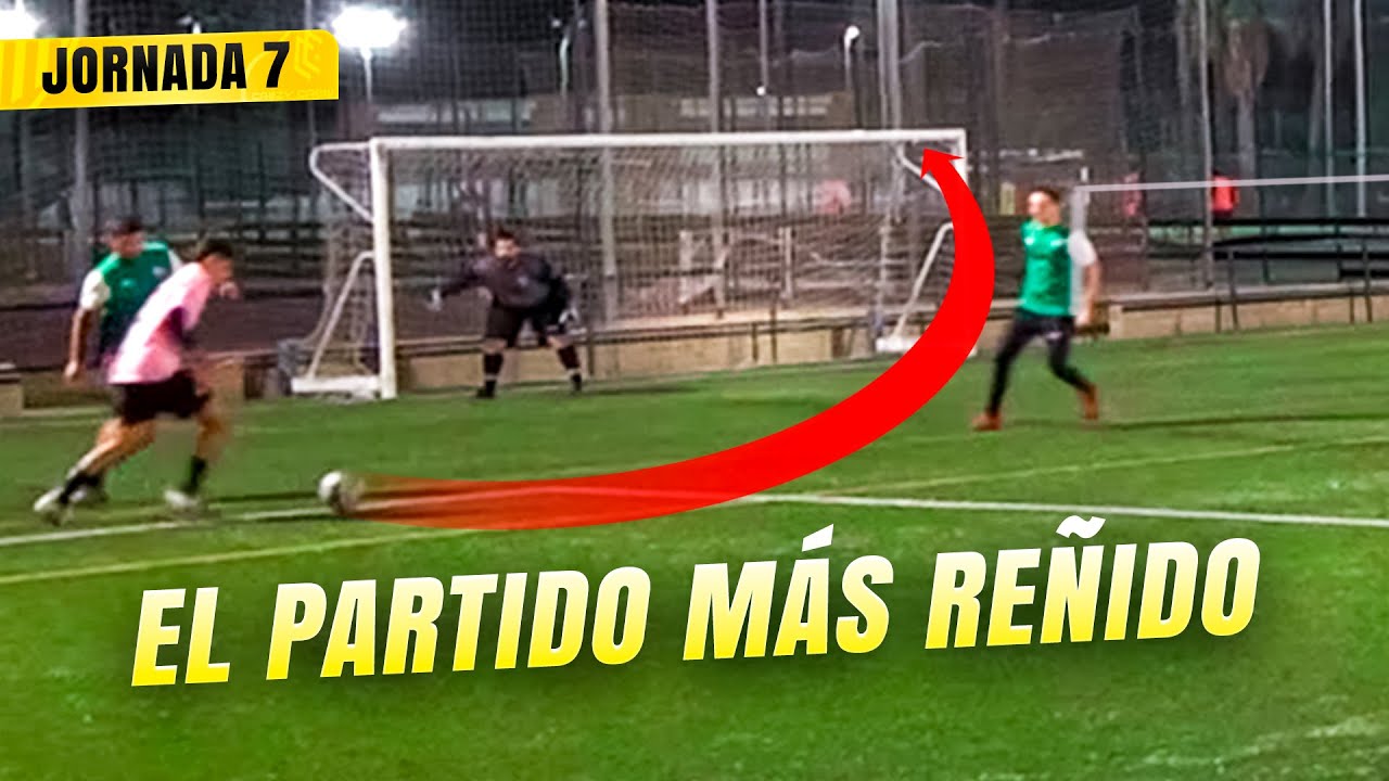 ⚽️ El PARTIDO MÁS REÑIDO 🤯 *LIGA FÚTBOL J7* Crazy Crew FC
