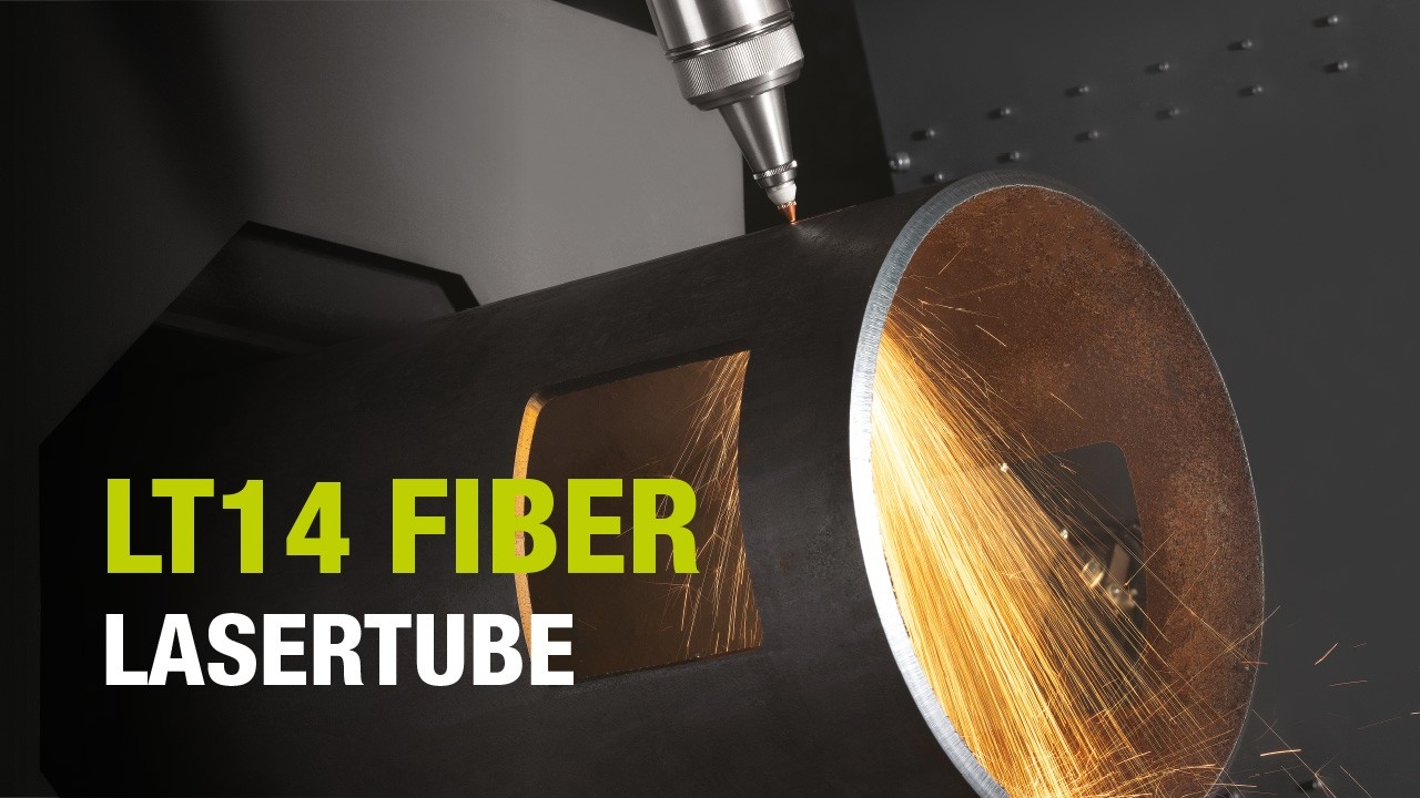 Heavy-duty tube laser cutting machine: LT14 FIBER (Beams & Large Profiles) | BLM GROUP